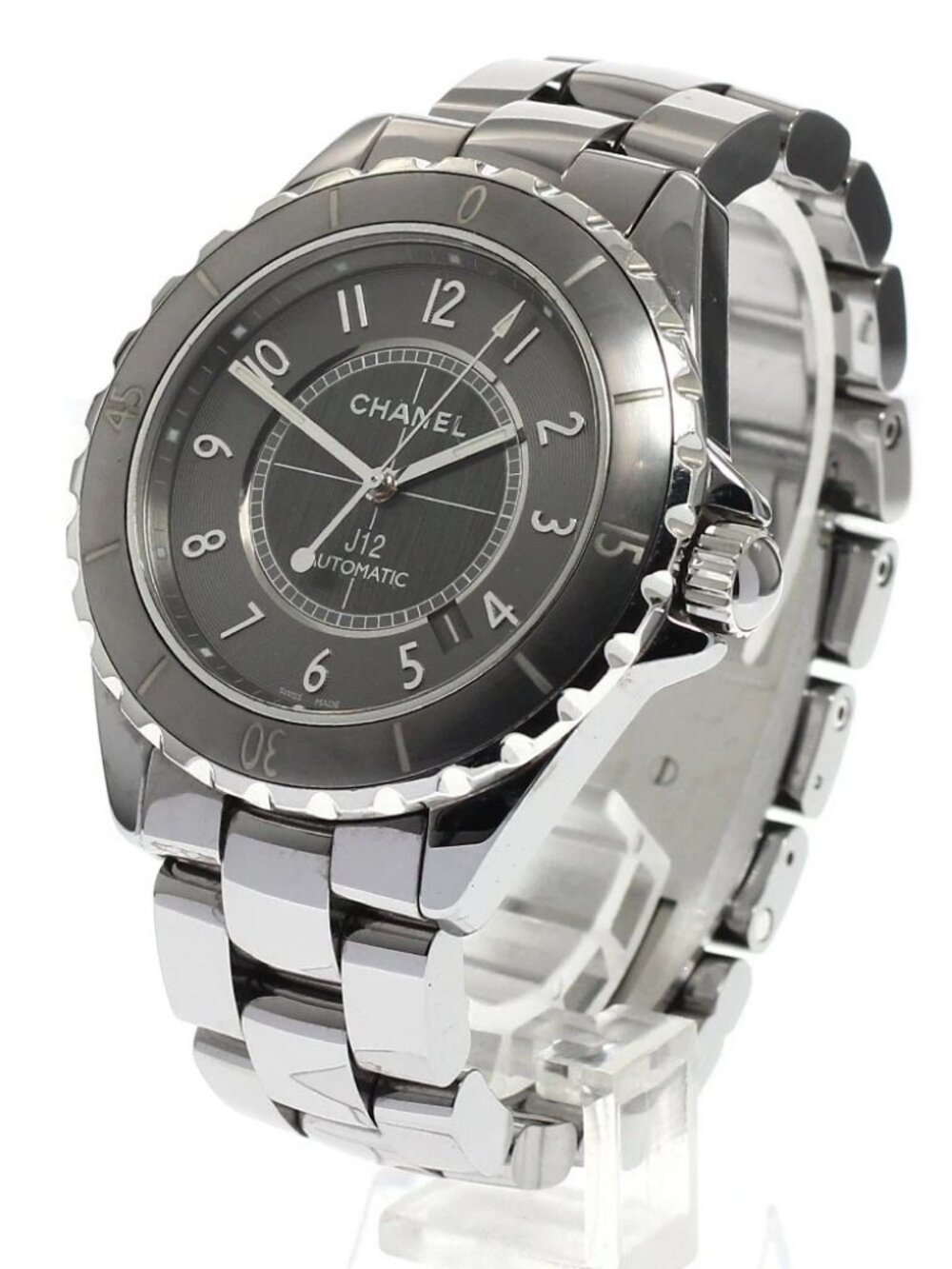 CHANEL J12 Chromatic 41MM H2934 Date gray Dial Automatic Men's Watch_941864